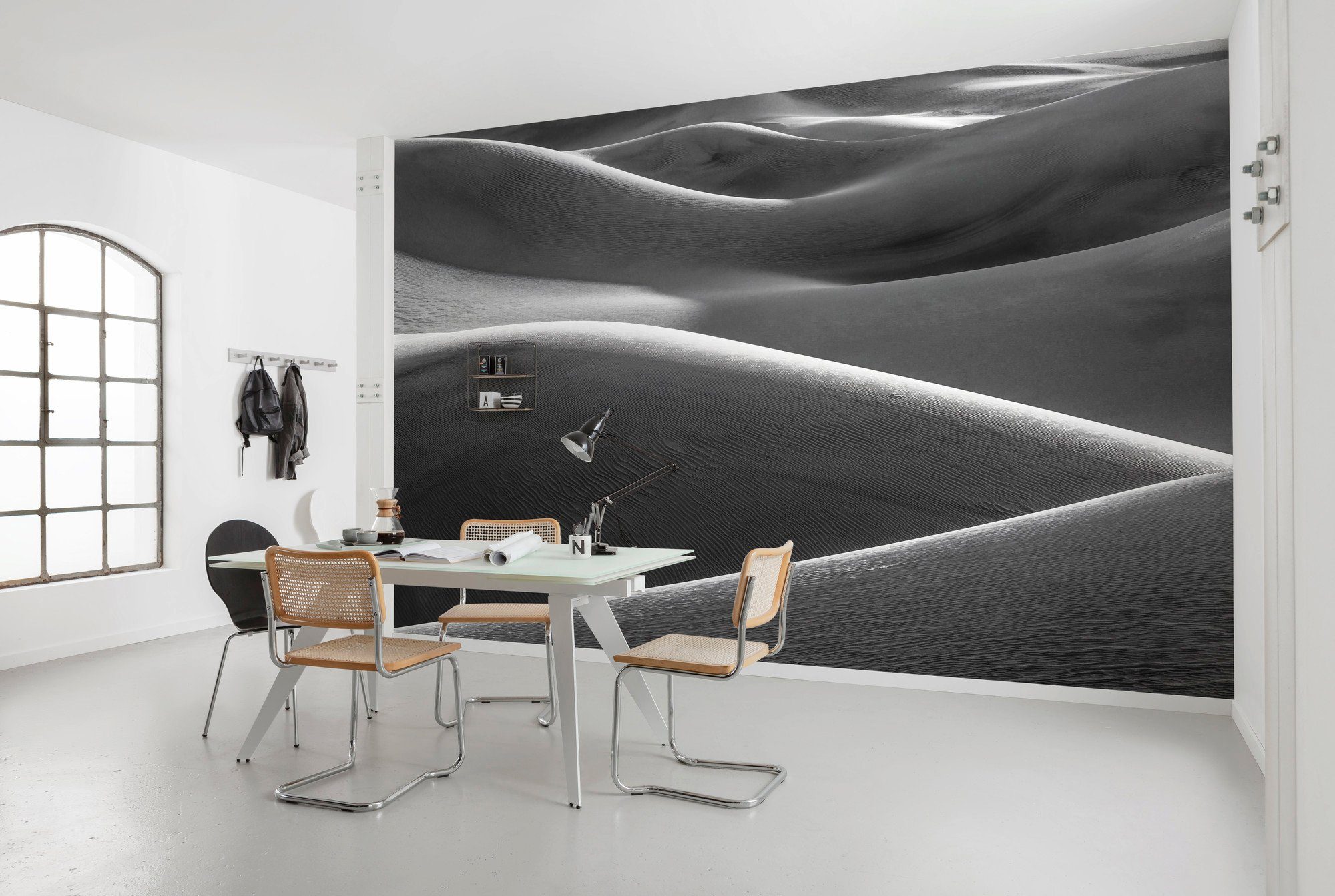 Komar Vliesbehang Digitale print vlies - Wüstenarchitektur - Afmeting 450 x 280 cm (9 stuks)