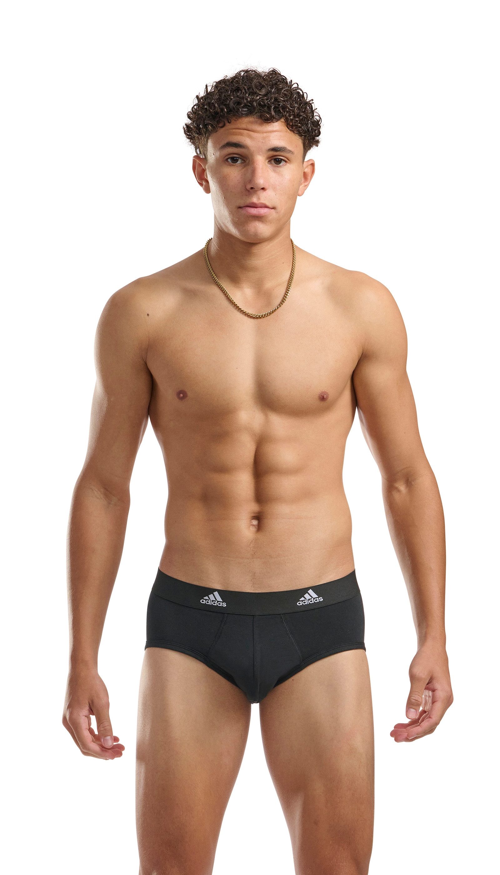 adidas Sportswear Slip Active Flex Cotton met vochtregulerende technologie (3 stuks)