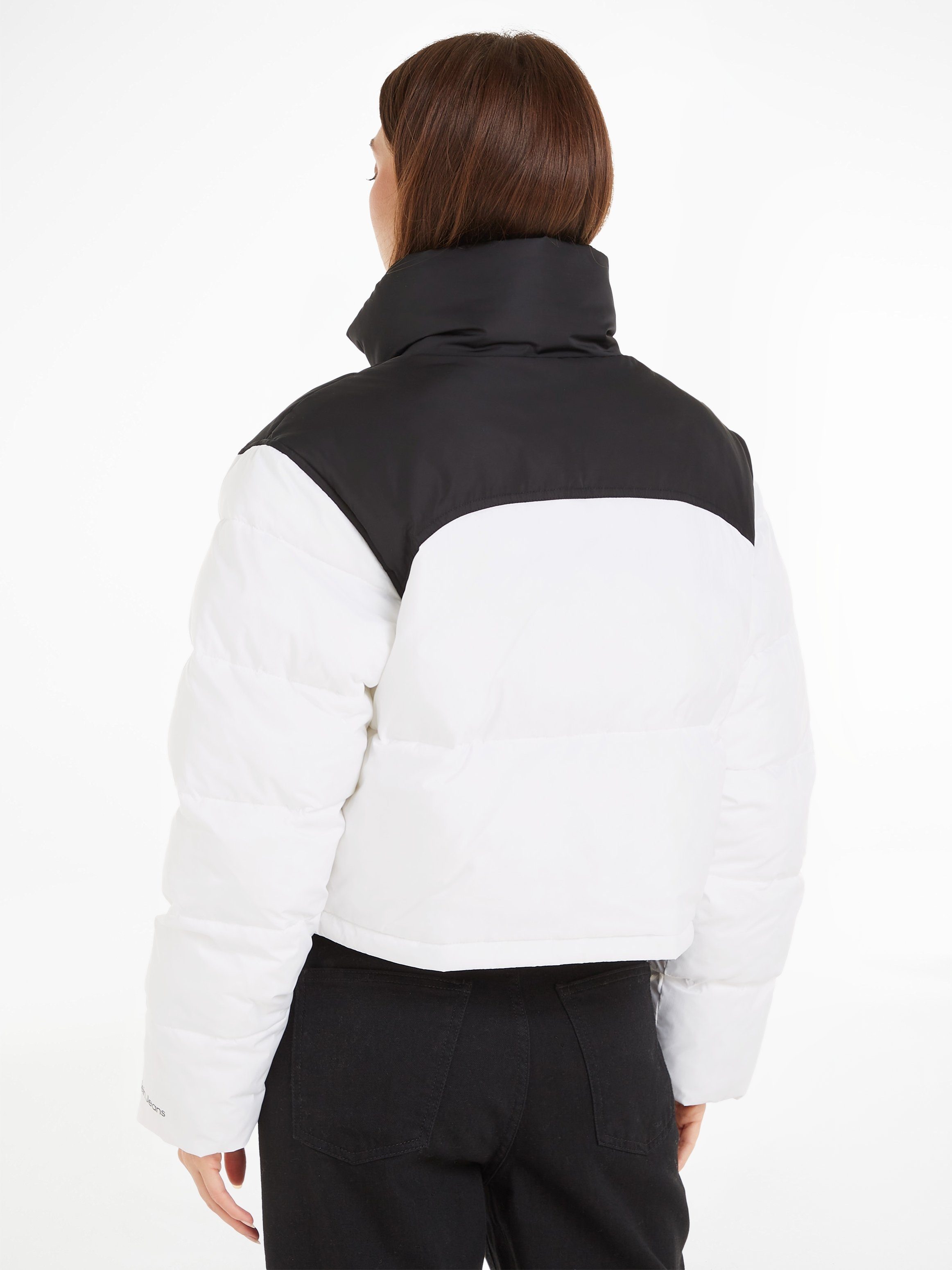 Calvin Klein Outdoorjack BLOCKED CROPPED PUFFER