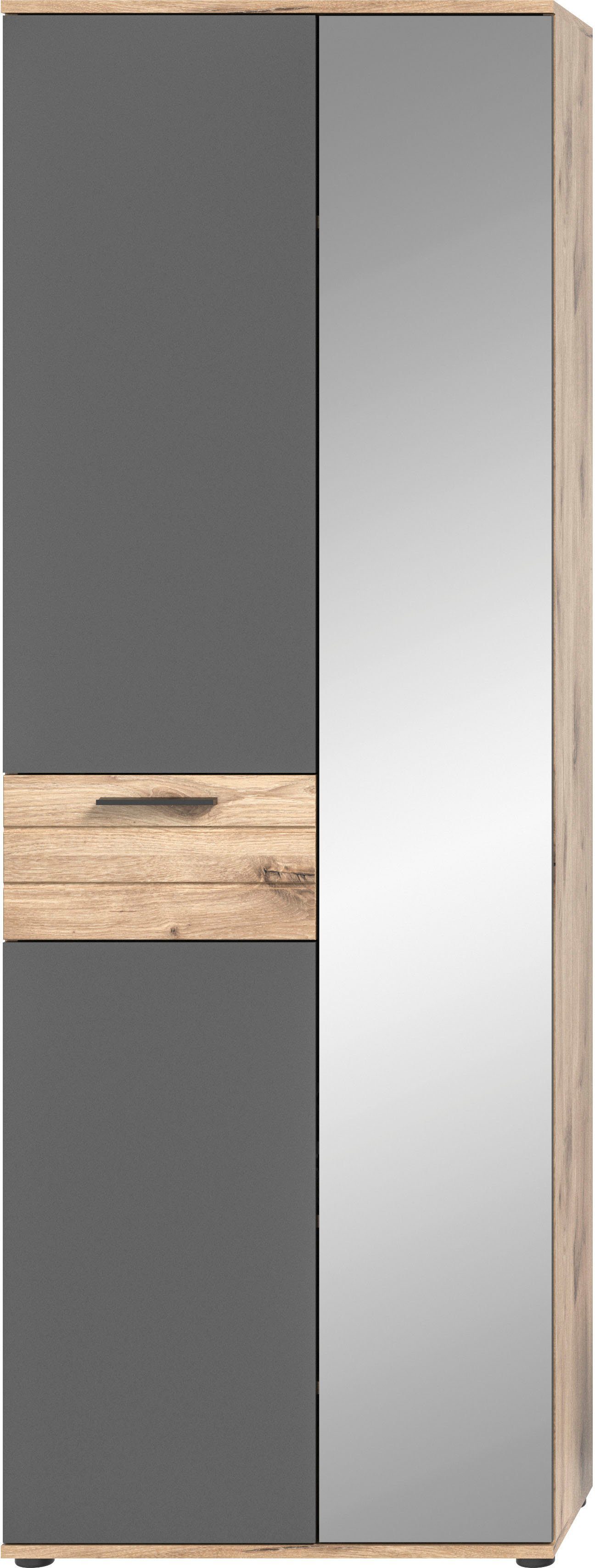 INOSIGN Halmeubelset Riga, Breedte 280 cm, hoogwaardige groeffrezing, 5-delig, bestaande uit: (set, 5-delig)