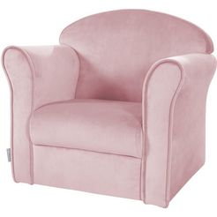 roba fauteuil lil sofa met armleuningen roze