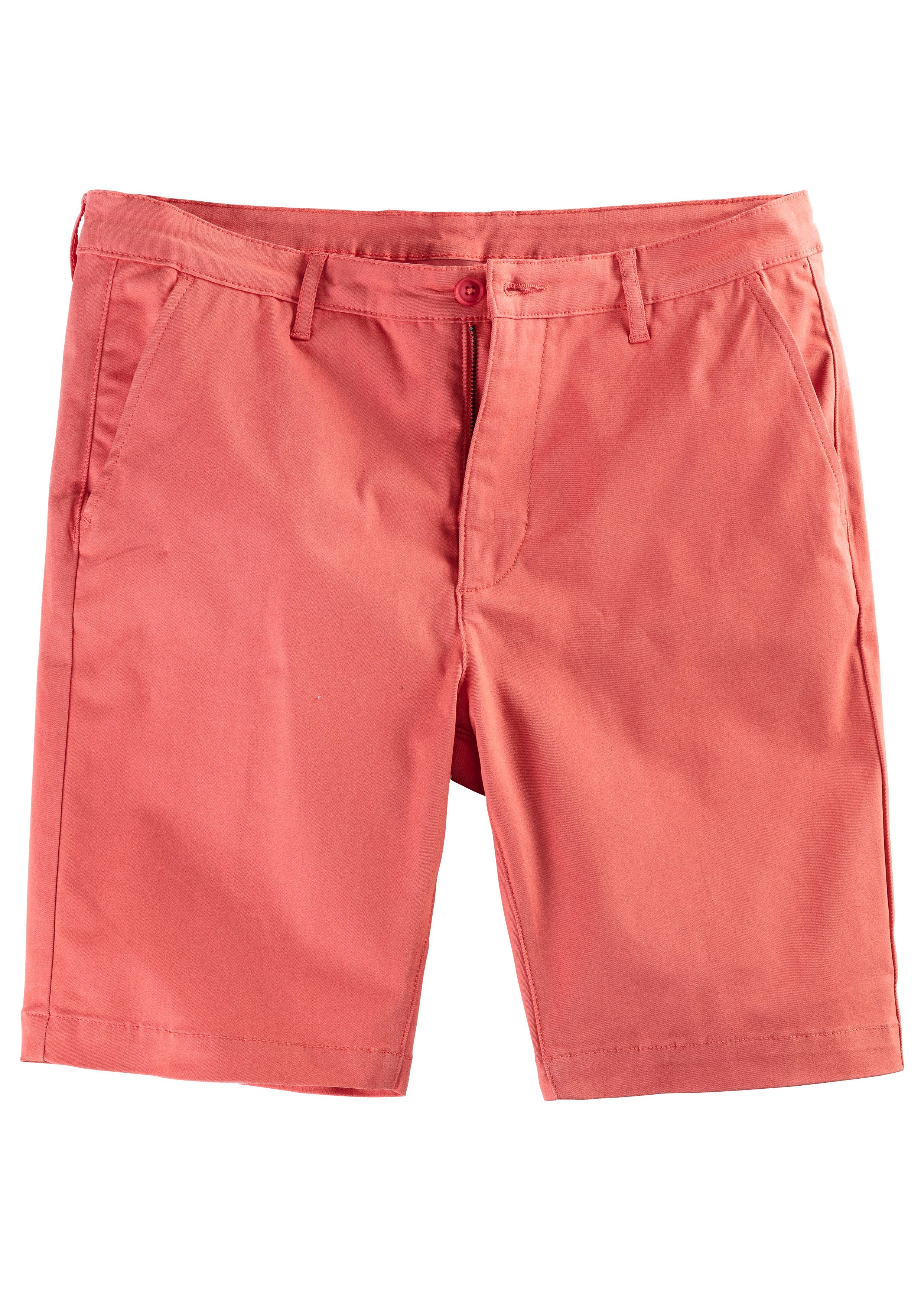 H.I.S Chino-short Regular fit Shorts van elastische katoenkwaliteit