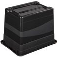 keeeper transportcontainer eckhart 24 liter elk (set, 2 stuks) zwart