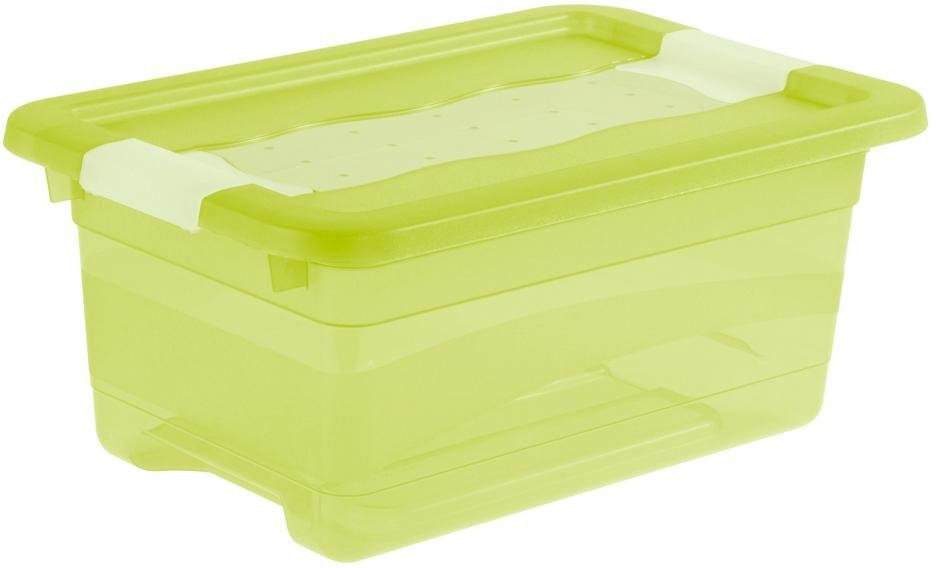 keeeper Opbergbox CORNELIA met deksel, grendelslot (set, 6 stuks)