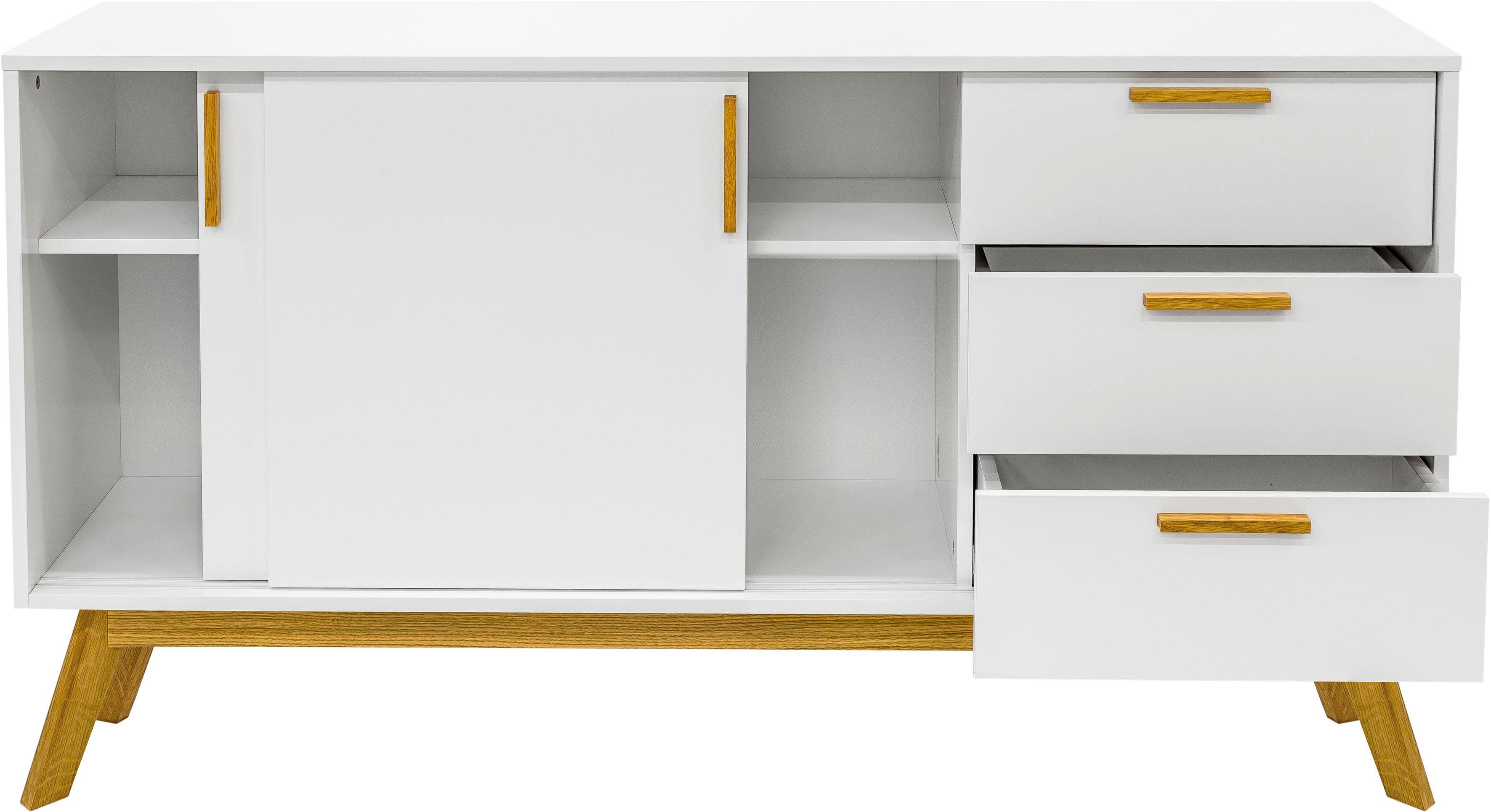Woodman Dressoir Tarika Kast in trendy Scandinavische look, breedte 149 cm, FSC®