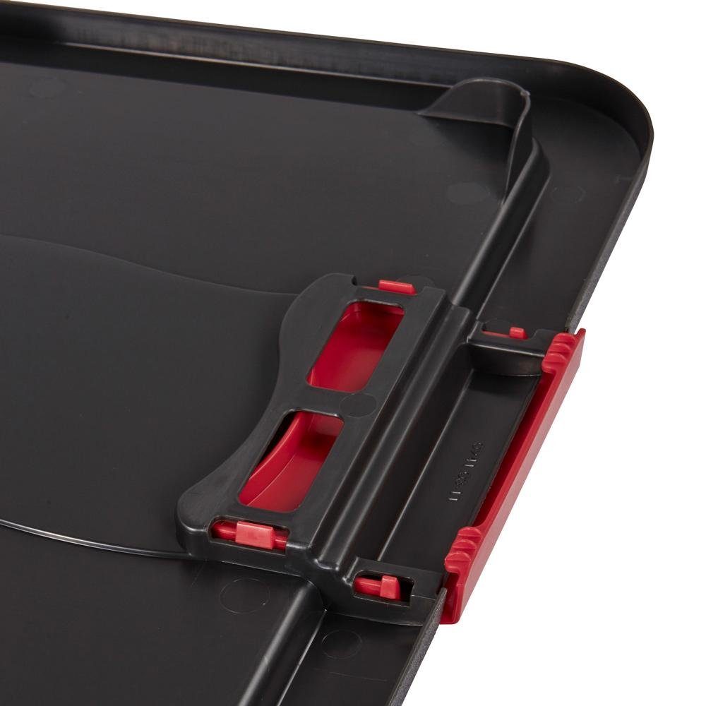 keeeper Transportcontainer Eckhart elk 12 liter, met deksel, grendelslot, extra stabiel (set, 3 stuks)