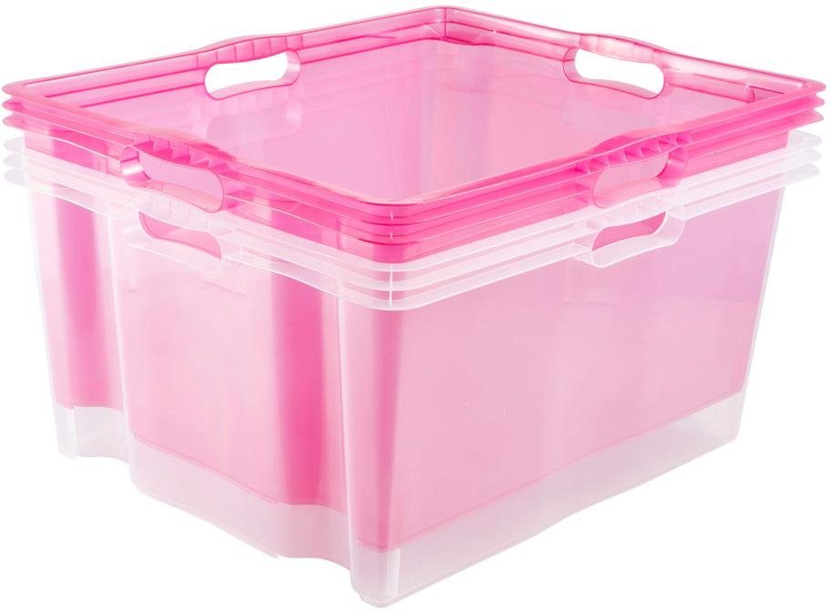 keeeper Organizer Franz Opbergboxen xxl, hoogwaardige kunststof, 44 L (set, 2-delig)