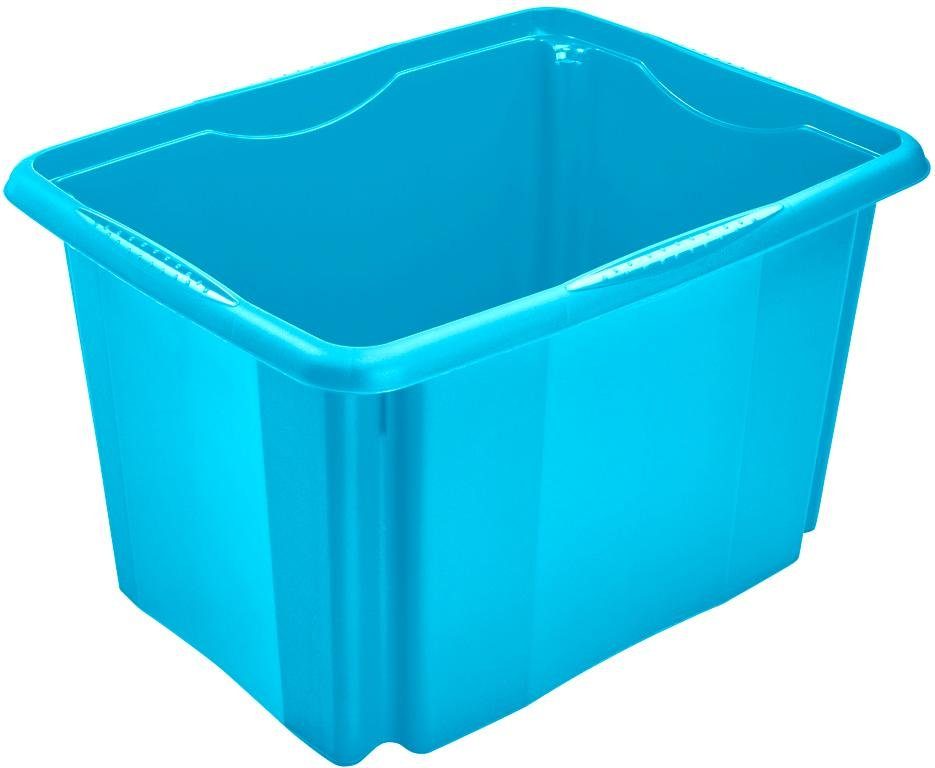 keeeper Stapelbox Emil 30 l, met deksel, hoogwaardige kunststof (set, 2 stuks)
