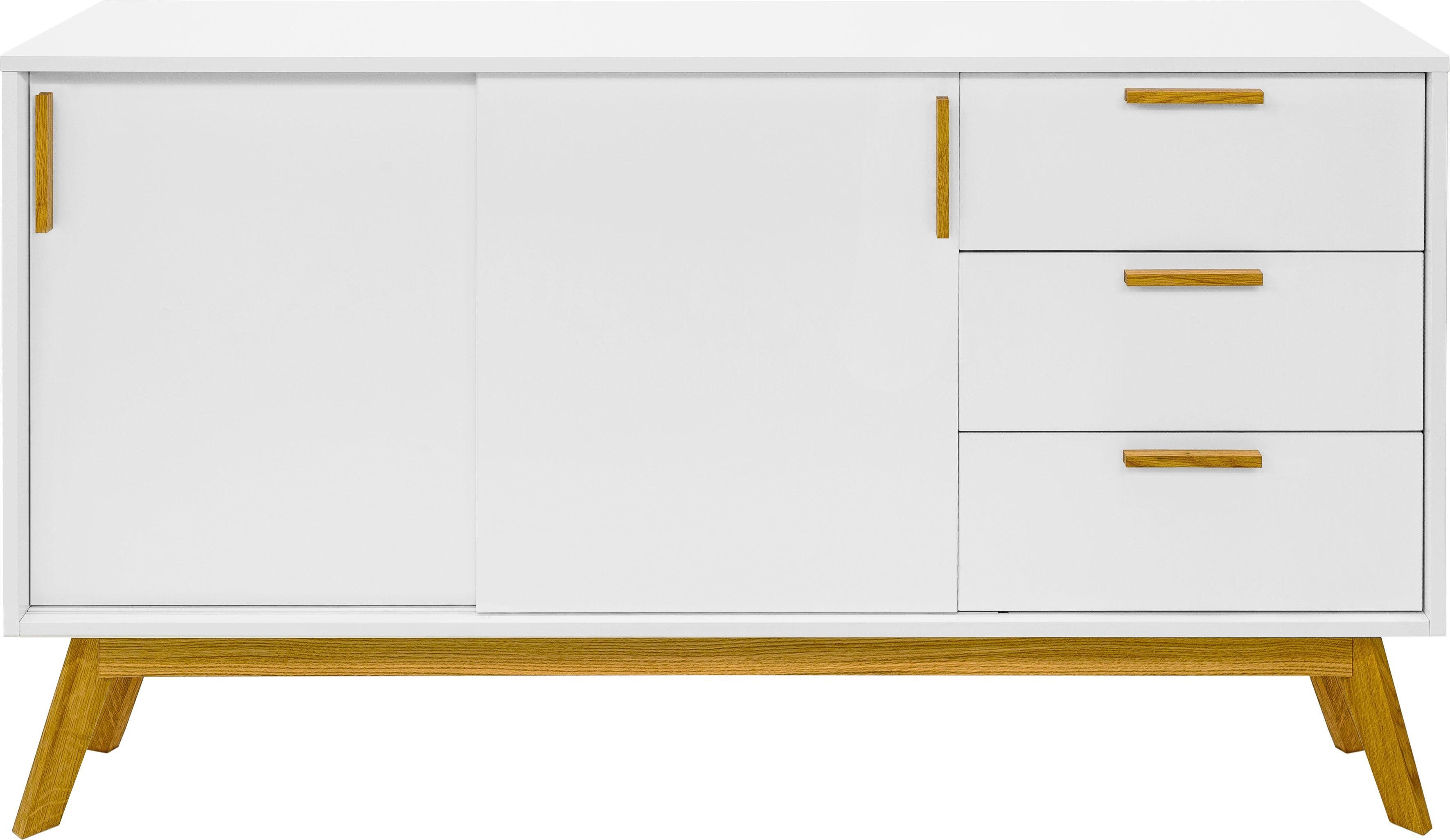 Woodman Dressoir Tarika Kast in trendy Scandinavische look, breedte 149 cm, FSC®