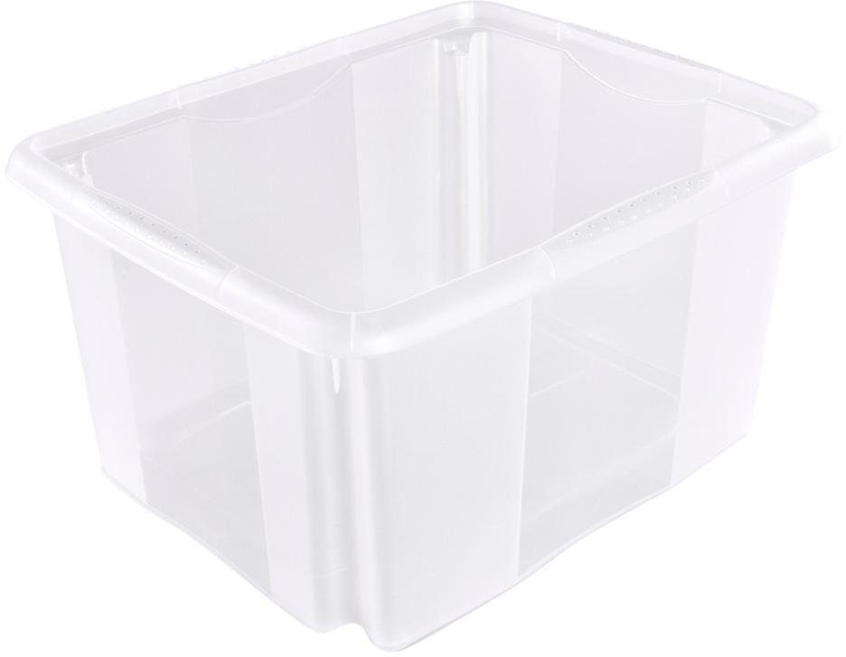 keeeper Organizer Emil Opbergbox, 24 L, met deksel, hoogwaardige kunststof (set, 2-delig)