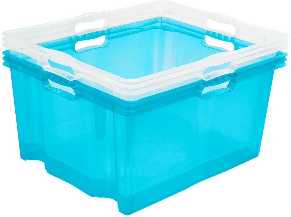 keeeper Organizer Franz Opbergboxen xxl, hoogwaardige kunststof, 44 L (set, 2-delig)