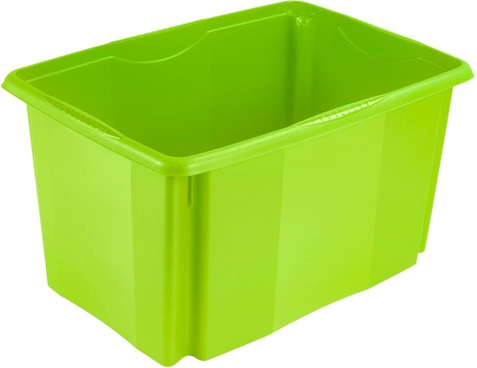 keeeper Opbergbox Emil 45 l, met deksel, hoogwaardige kunststof (set, 2 stuks)