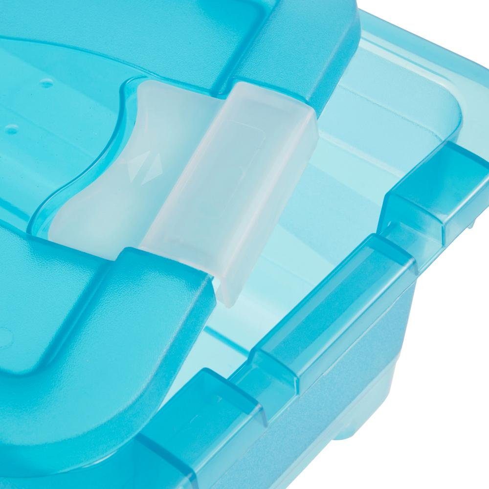 keeeper Opbergbox CORNELIA met deksel, grendelslot (set, 6 stuks)