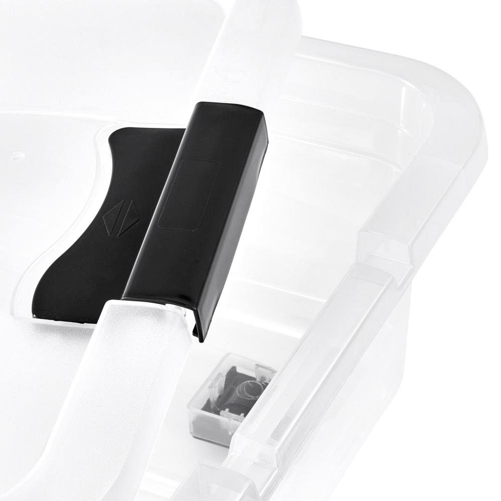 keeeper Organizer Konrad Opbergbox, 28 L, met wieltjes, deksel, grendelslot (set, 2-delig)