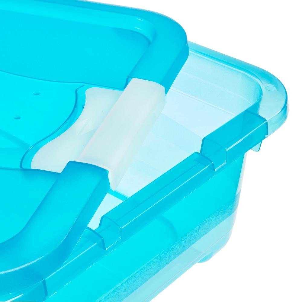 keeeper Organizer CORNELIA Opbergbox, 28 L, met deksel, grendelslot (set, 2-delig)
