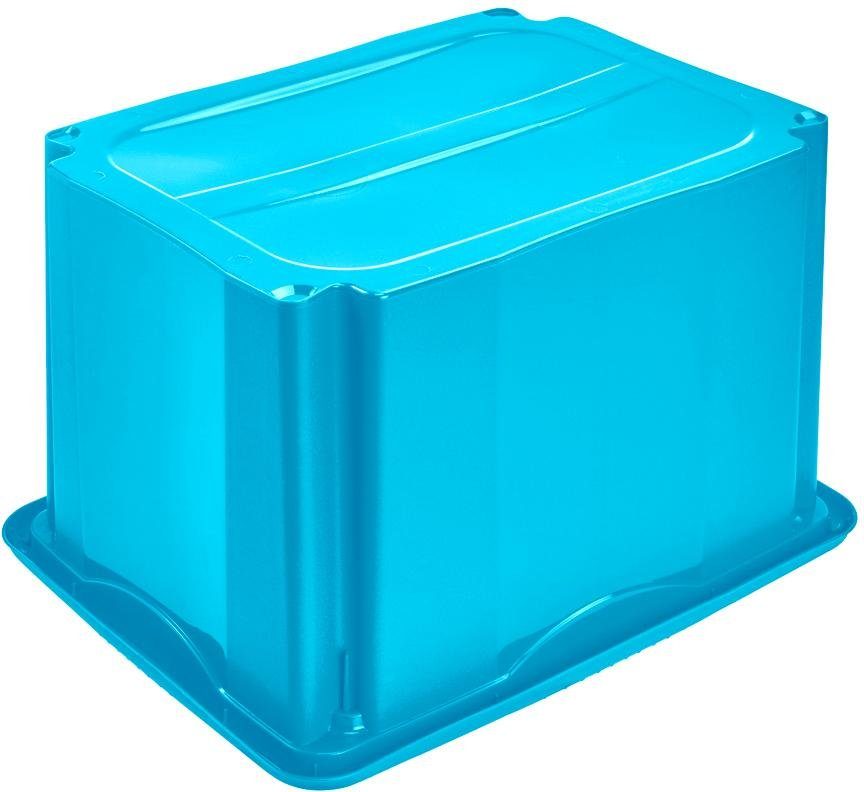 keeeper Stapelbox Emil 30 l, met deksel, hoogwaardige kunststof (set, 2 stuks)