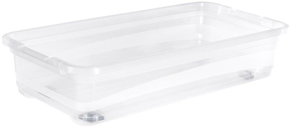 keeeper Organizer Konrad Opbergbox, 33 L, met wieltjes, deksel, grendelslot