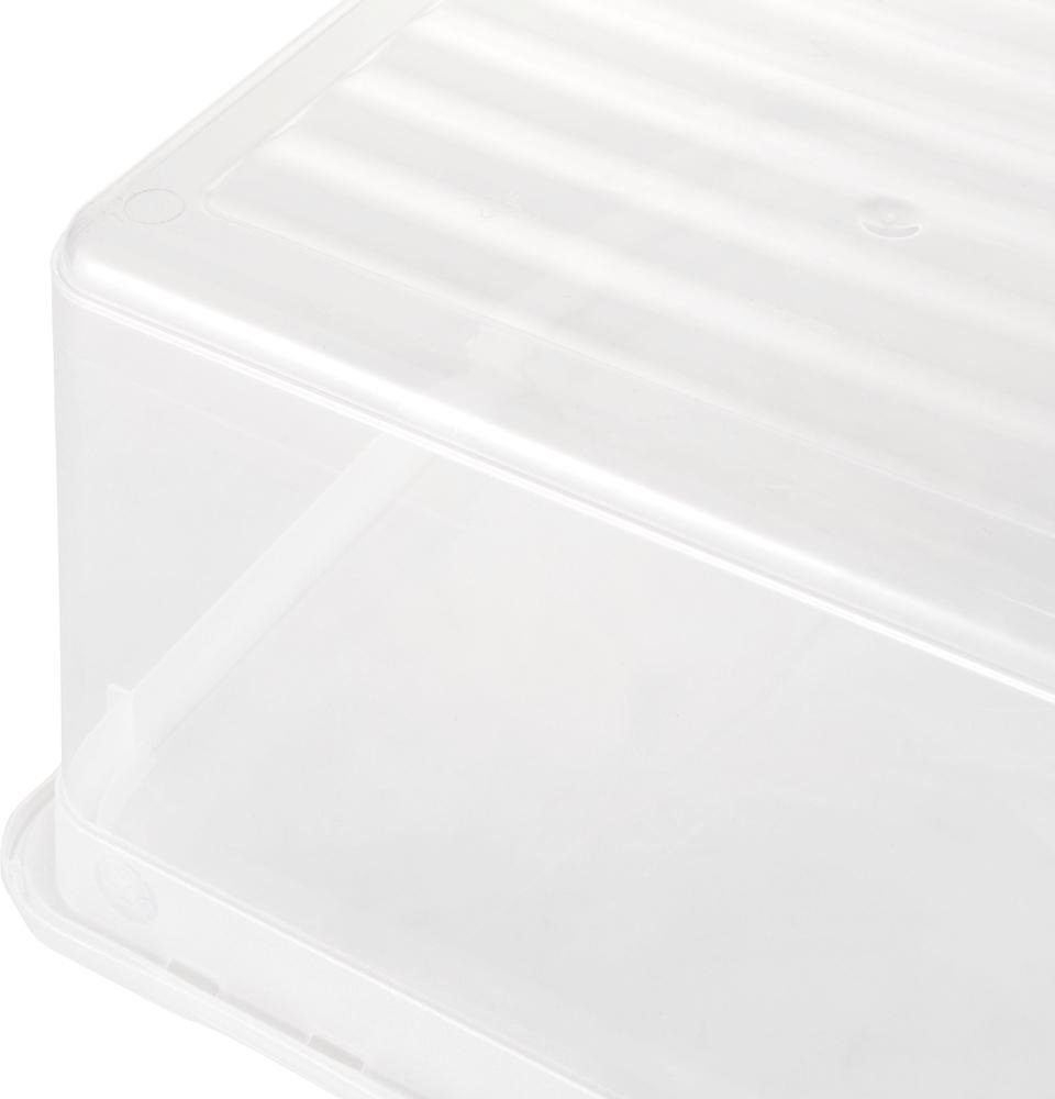 keeeper Opbergbox Bea, clearbox met Air Control-systeem 3 x 18 l, stapelbaar, 39 x 33,5 x 18 cm (set, 3 stuks)