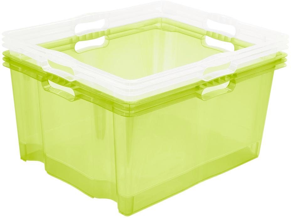 keeeper Organizer Franz Opbergboxen xxl, hoogwaardige kunststof, 44 L (set, 2-delig)