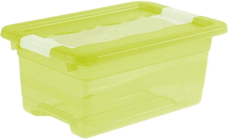 keeeper Opbergbox CORNELIA met deksel, grendelslot (set, 6 stuks)
