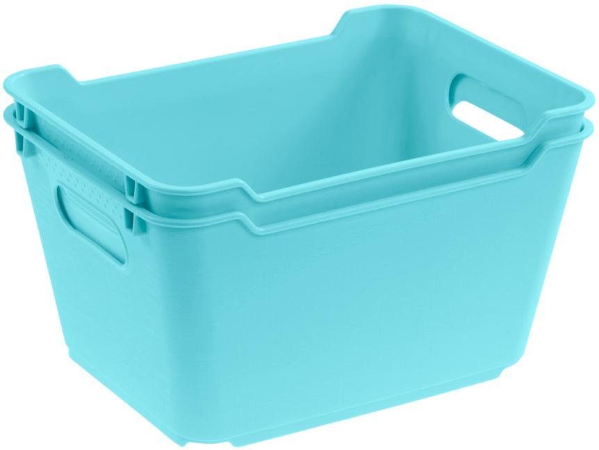 keeeper Opbergmand Lotta 1,8 l - 20 l, hoogwaardige kunststof (set, 4 stuks)