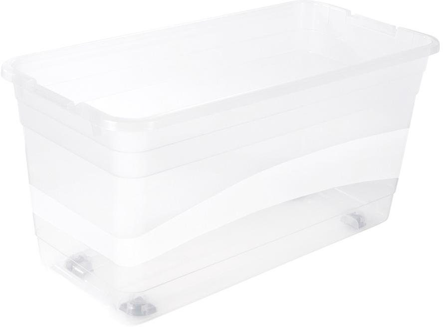 keeeper Organizer Konrad Opbergbox, 83 L, met wieltjes, deksel, grendelslot