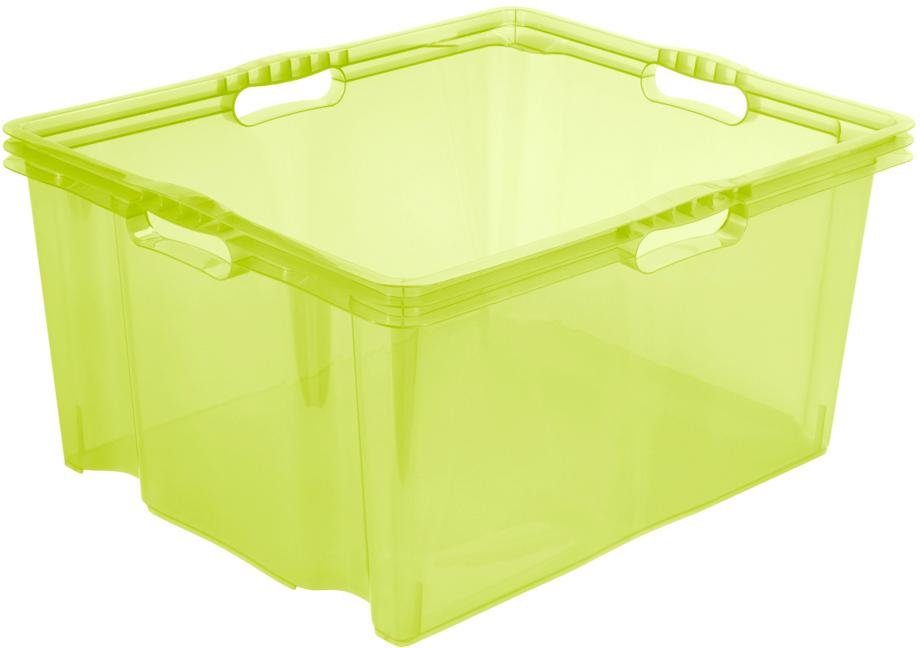 keeeper Organizer Franz Opbergboxen xxl, hoogwaardige kunststof, 44 L (set, 2-delig)