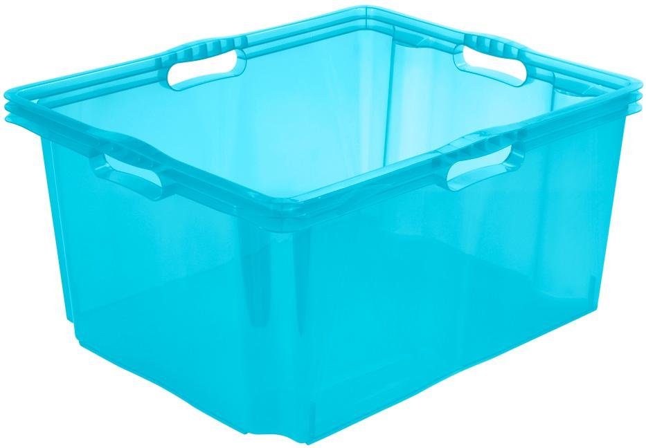 keeeper Organizer Franz Opbergboxen xxl, hoogwaardige kunststof, 44 L (set, 2-delig)