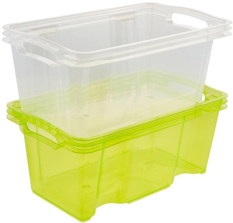 keeeper Organizer Franz Opbergbox, 6,5 liter, hoogwaardige kunststof (set, 6-delig)
