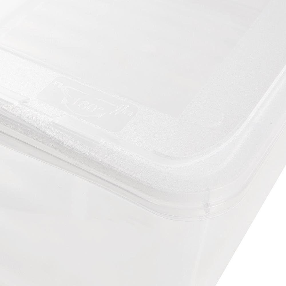 keeeper Opbergbox Bea met air control-systeem, 3x1,7 l, 2x5,6 l, 3x18 l (set, 8 stuks)