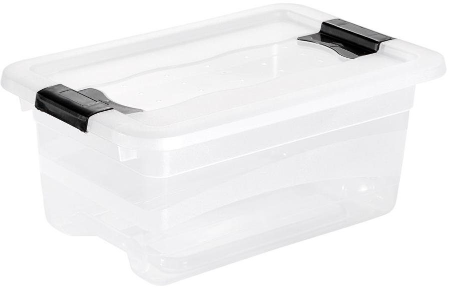 keeeper Opbergbox CORNELIA met deksel, grendelslot (set, 6 stuks)