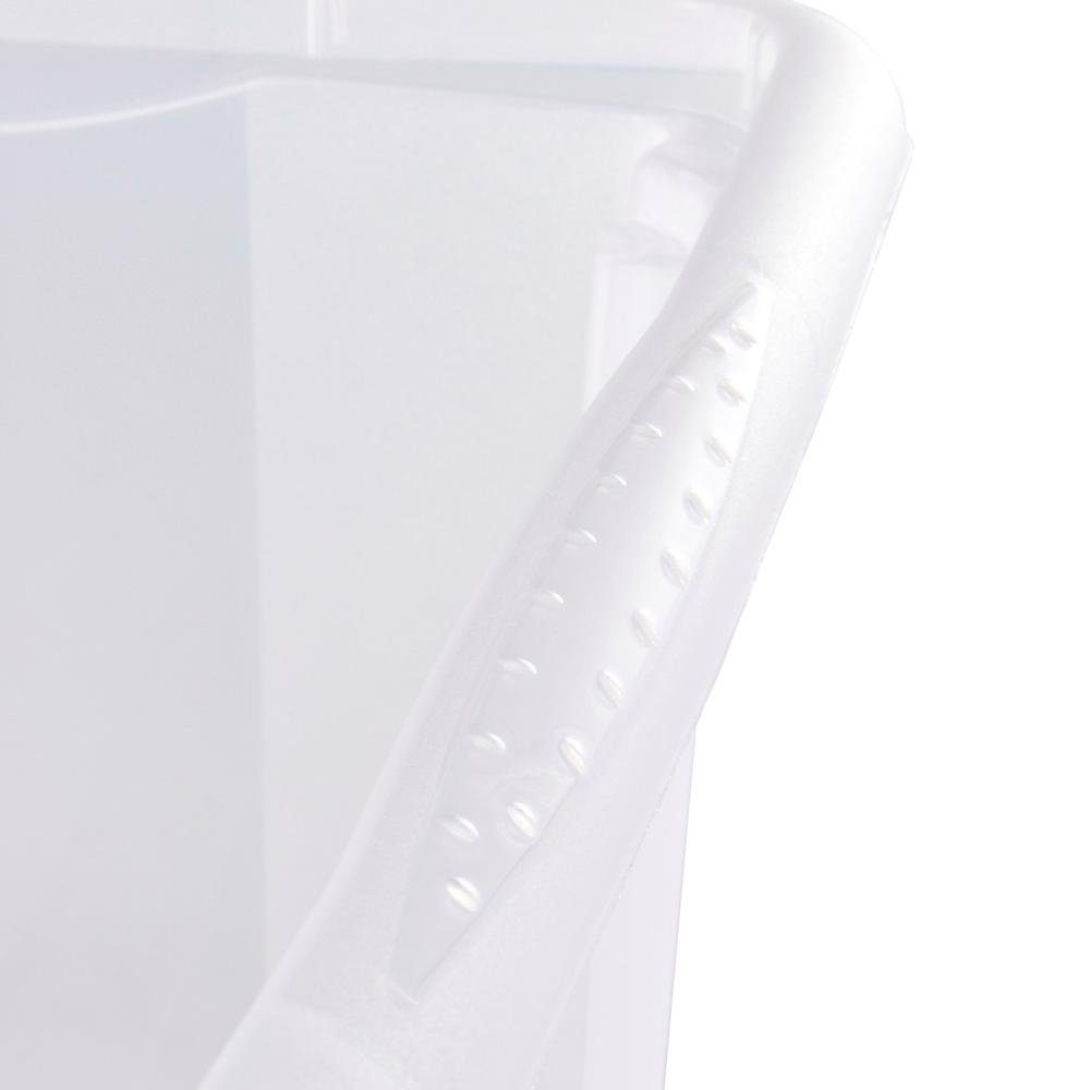 keeeper Organizer Emil Opbergbox, 15 L, met deksel, hoogwaardige kunststof (set, 3-delig)