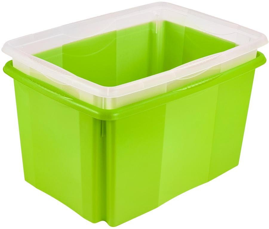 keeeper Opbergbox Emil 45 l, met deksel, hoogwaardige kunststof (set, 2 stuks)