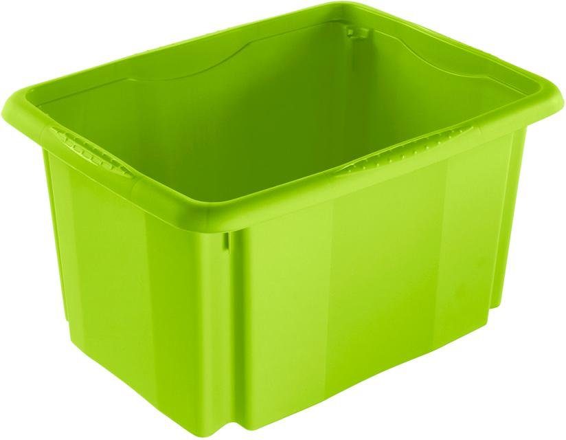 keeeper Organizer Emil Opbergbox, 15 L, met deksel, hoogwaardige kunststof (set, 3-delig)