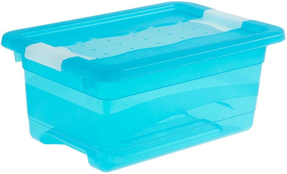 keeeper Opbergbox CORNELIA met deksel, grendelslot (set, 6 stuks)