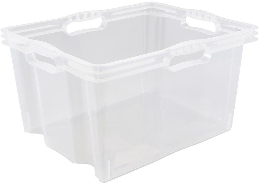 keeeper Organizer Franz Opbergboxen xl, 24 liter, hoogwaardige kunststof (set, 3-delig)