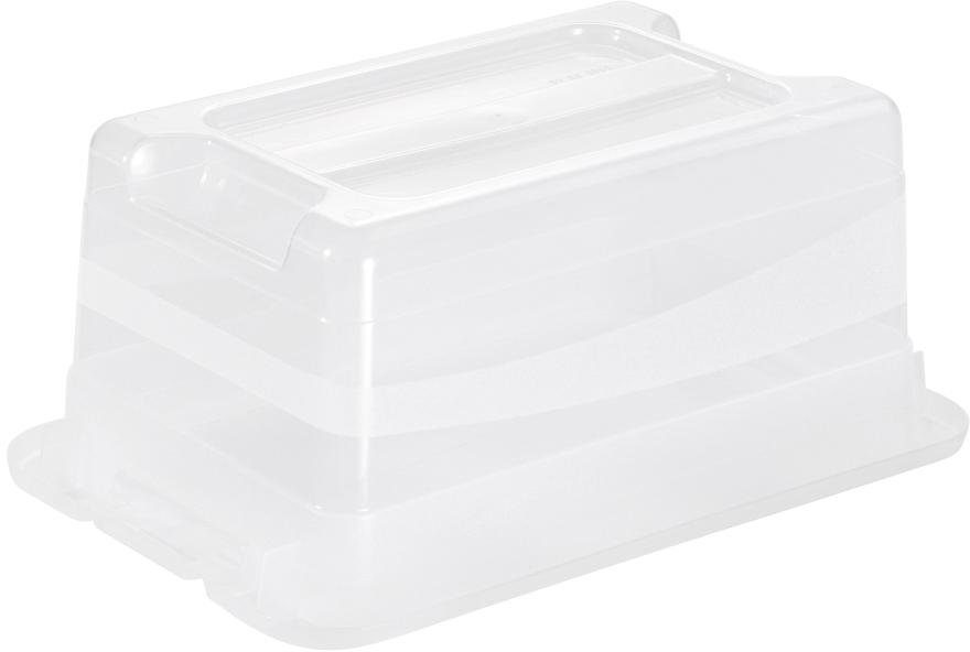 keeeper Opbergbox CORNELIA met deksel, grendelslot (set, 6 stuks)