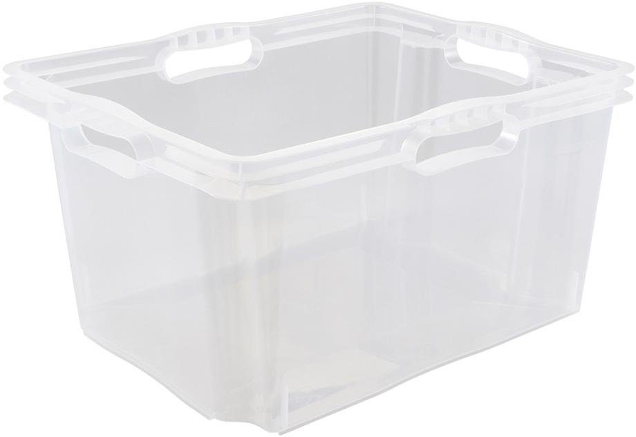 keeeper Organizer Franz Opbergboxen xl, 24 liter, hoogwaardige kunststof (set, 3-delig)
