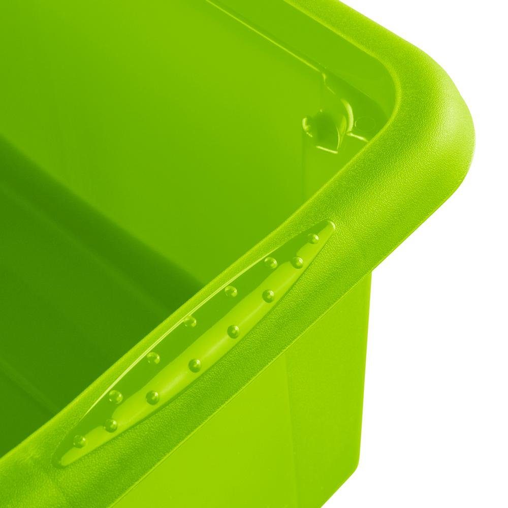 keeeper Organizer Emil Opbergbox, 7 L, met deksel, hoogwaardige kunststof (set, 4-delig)