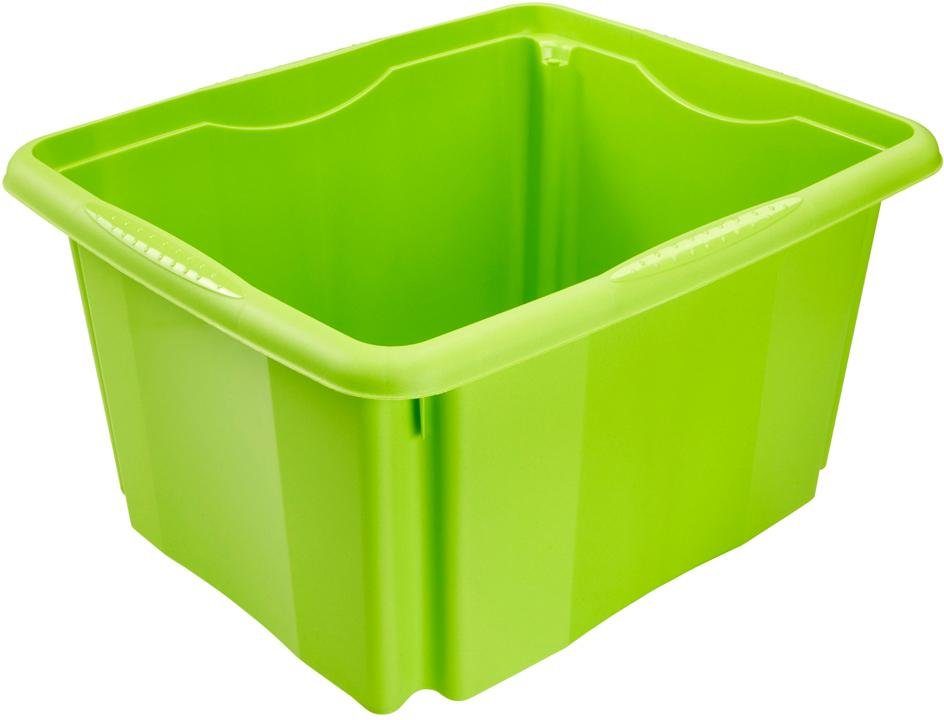 keeeper Organizer Emil Opbergbox, 24 L, met deksel, hoogwaardige kunststof (set, 2-delig)
