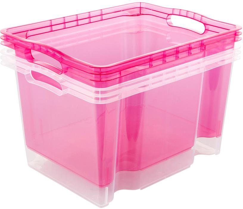 keeeper Organizer Franz Opbergbox, 13,5 L, hoogwaardige kunststof (set, 4-delig)