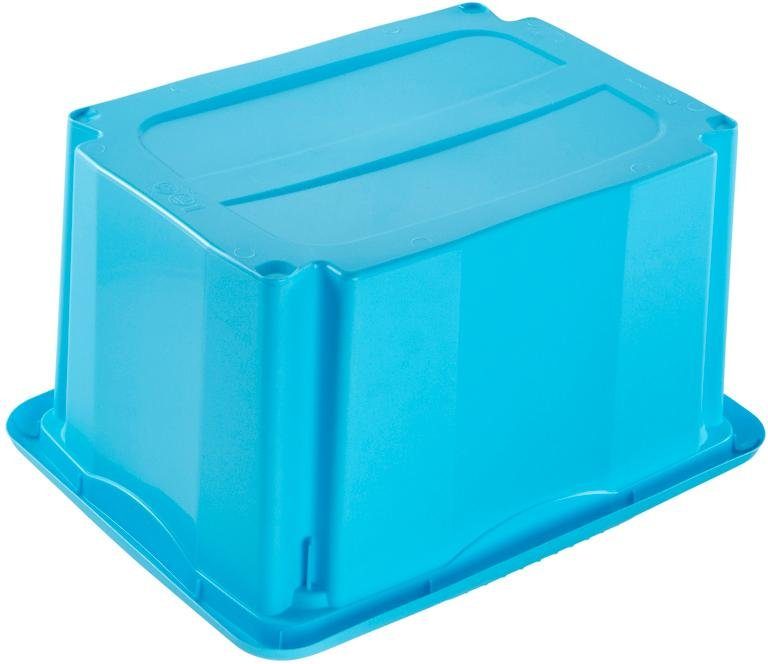 keeeper Organizer Emil Opbergbox, 15 L, met deksel, hoogwaardige kunststof (set, 3-delig)