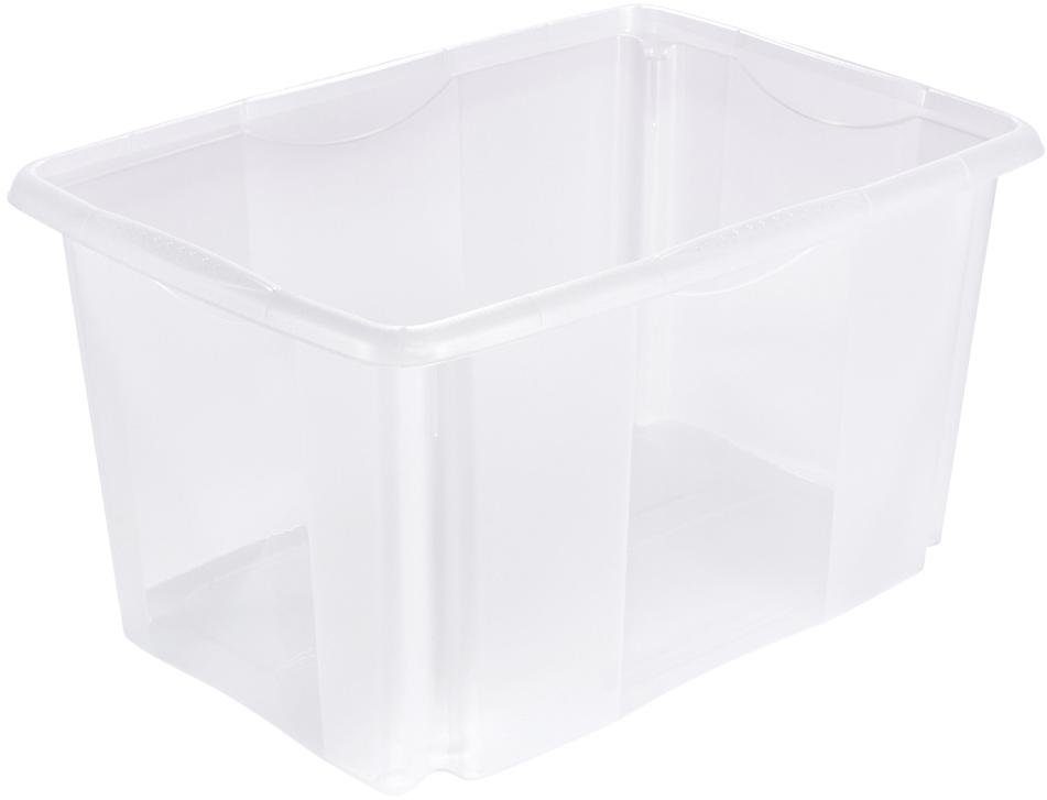 keeeper Opbergbox Emil 45 l, met deksel, hoogwaardige kunststof (set, 2 stuks)