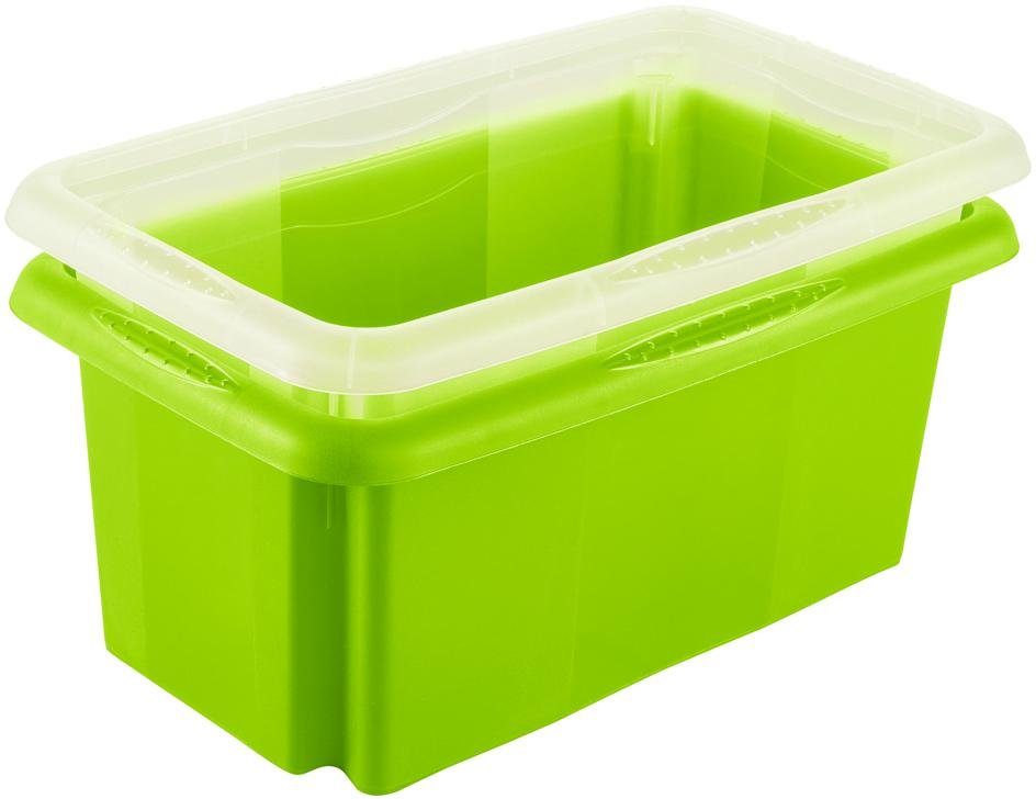 keeeper Organizer Emil Opbergbox, 7 L, met deksel, hoogwaardige kunststof (set, 4-delig)