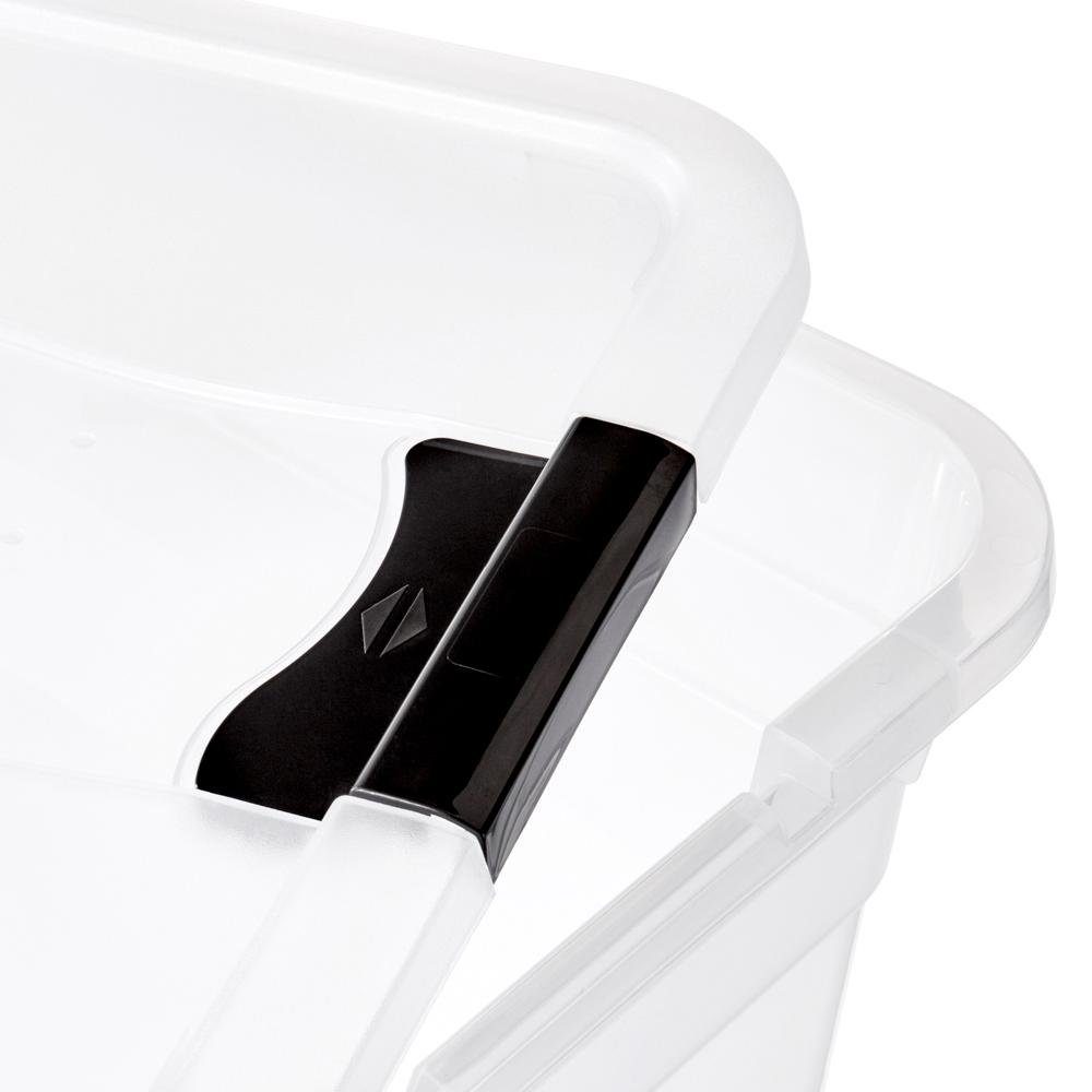 keeeper Organizer Konrad Opbergbox, 83 L, met wieltjes, deksel, grendelslot