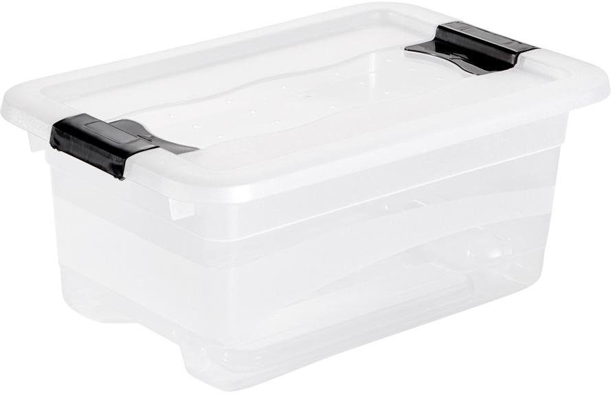 keeeper Opbergbox CORNELIA met deksel, grendelslot (set, 6 stuks)