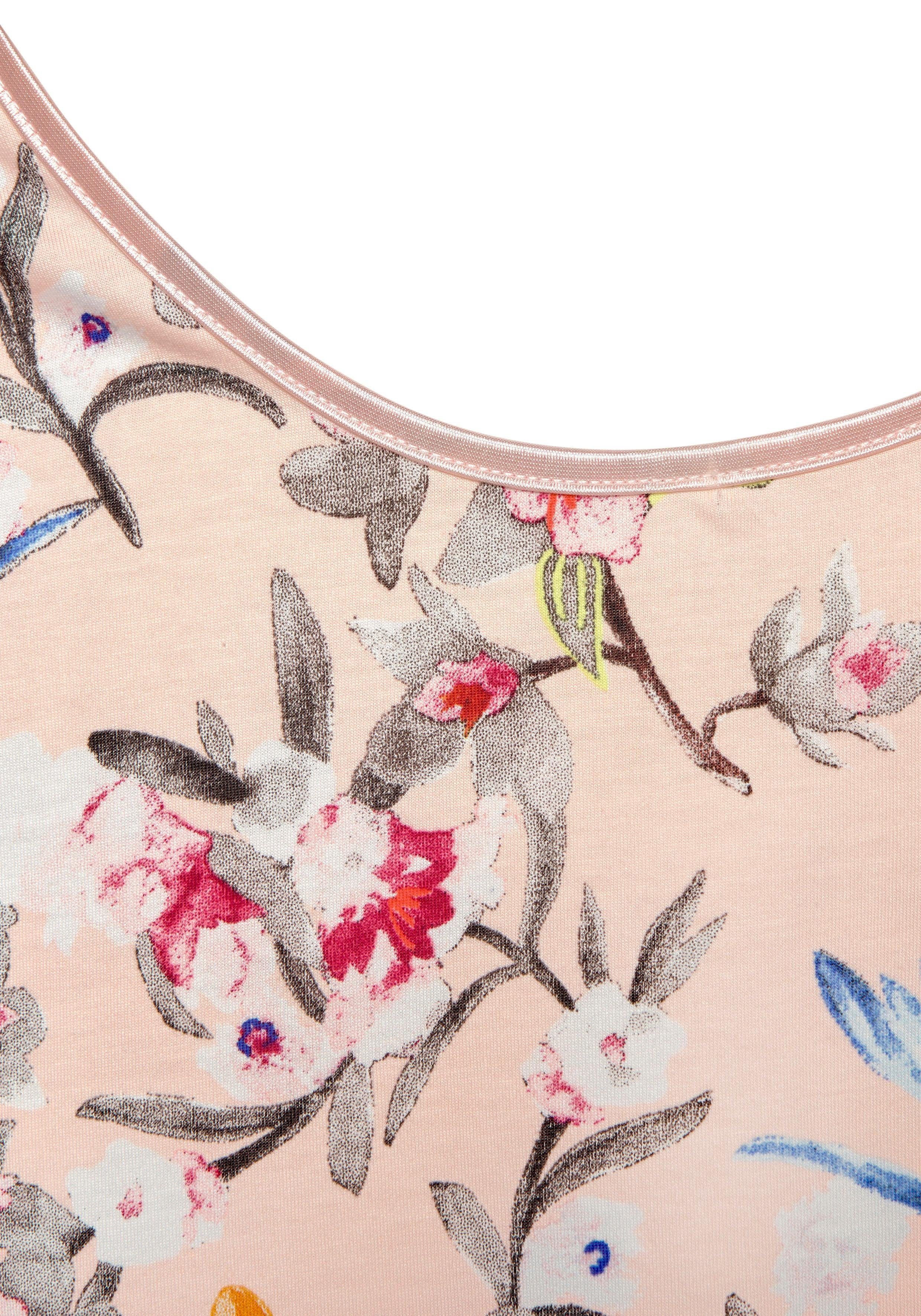 s.Oliver RED LABEL Beachwear Nachthemd met bloemmotief