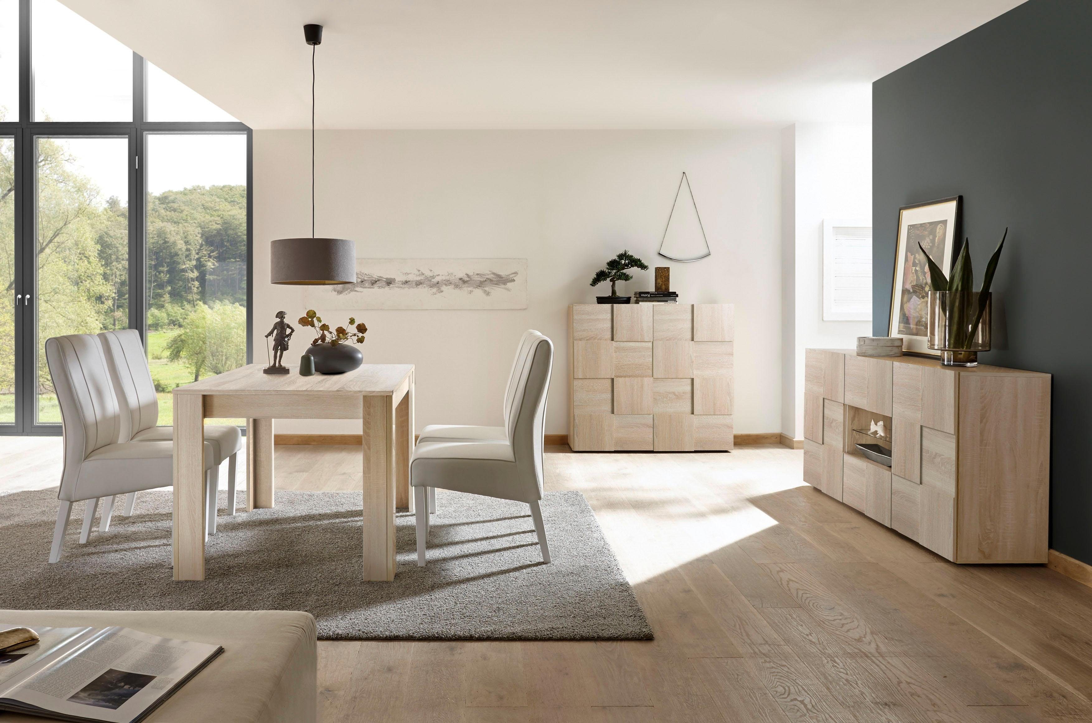 INOSIGN Highboard Dama Hoogte 111 cm, Breedte 121 cm, Commode 2 deuren, Hoge commode