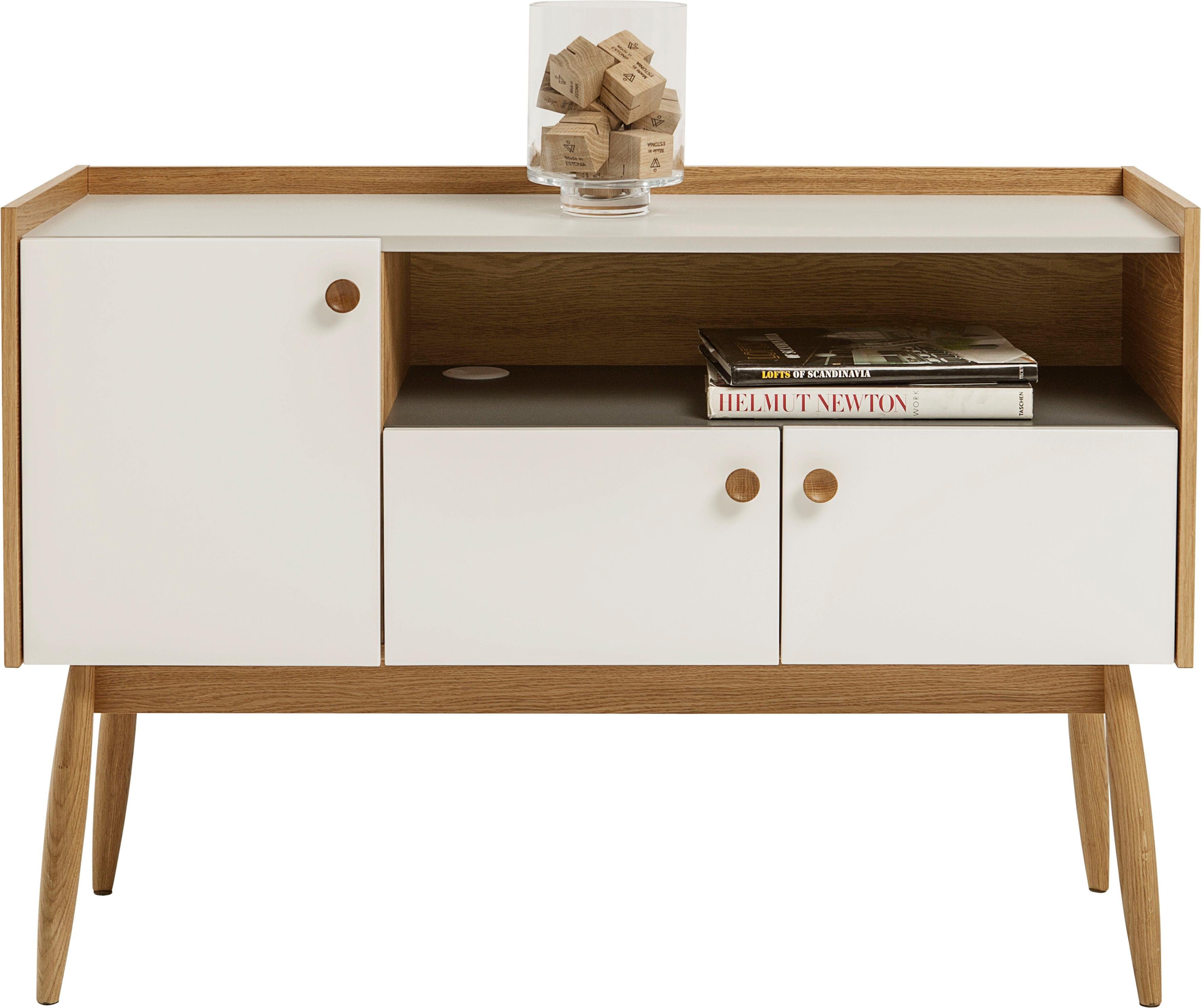 Woodman Dressoir FRANCIS Kast in trendy Scandinavische look, breedte 115 cm, FSC®