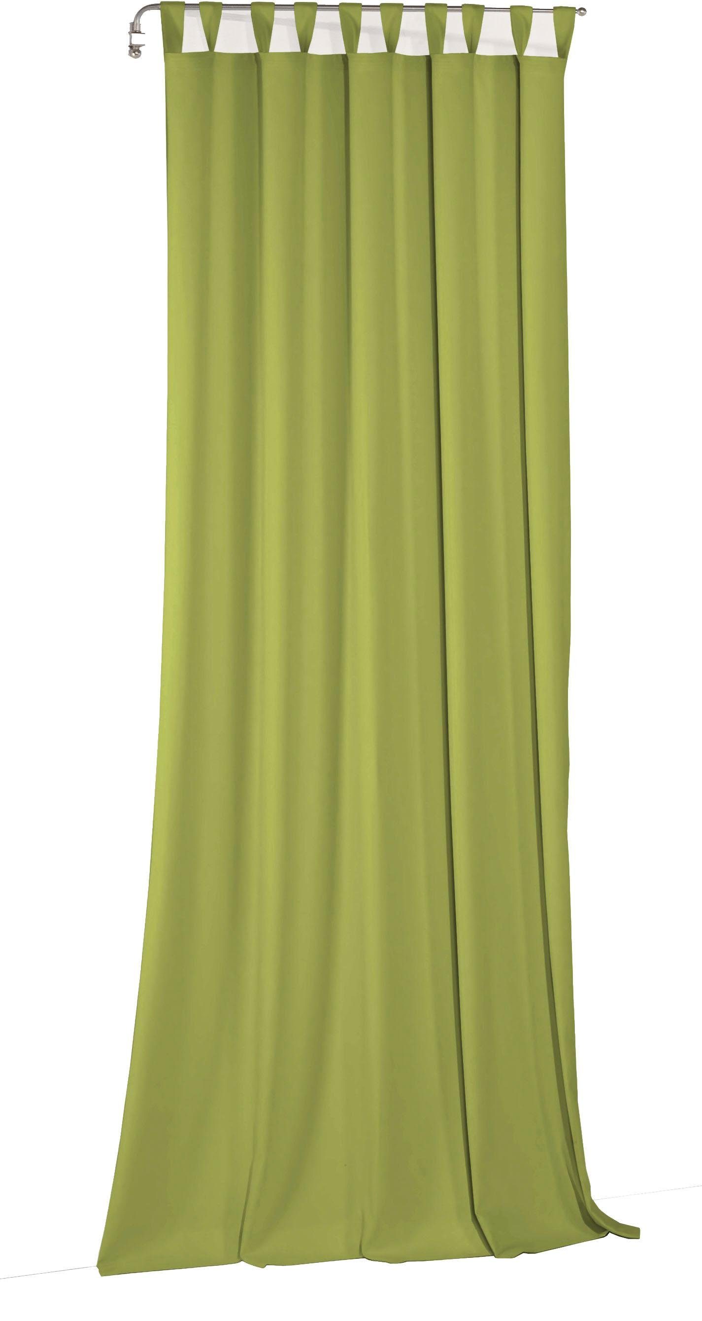 Wirth Gordijn Newbury (1 stuk) kant & klaar gordijnen maat hxb: 225x130 cm groen